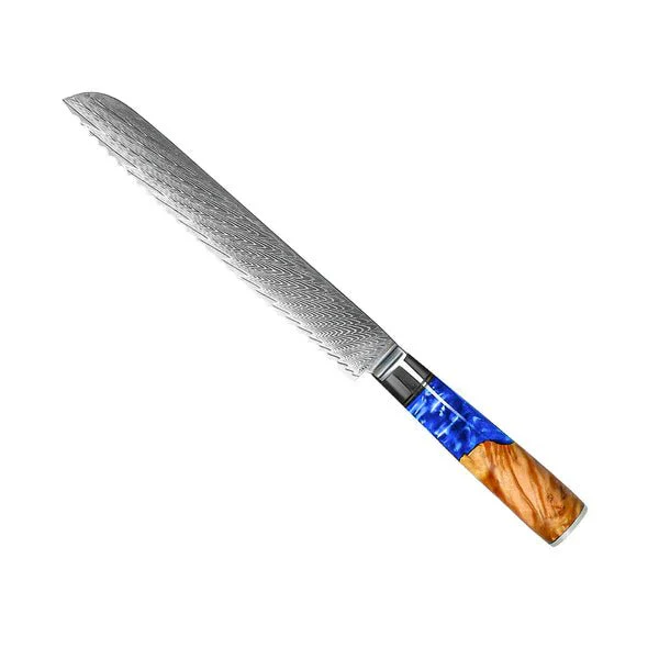 Professional Japanese Damascus Knife Set – 6-Piece Chefs Quality Set - Image 8